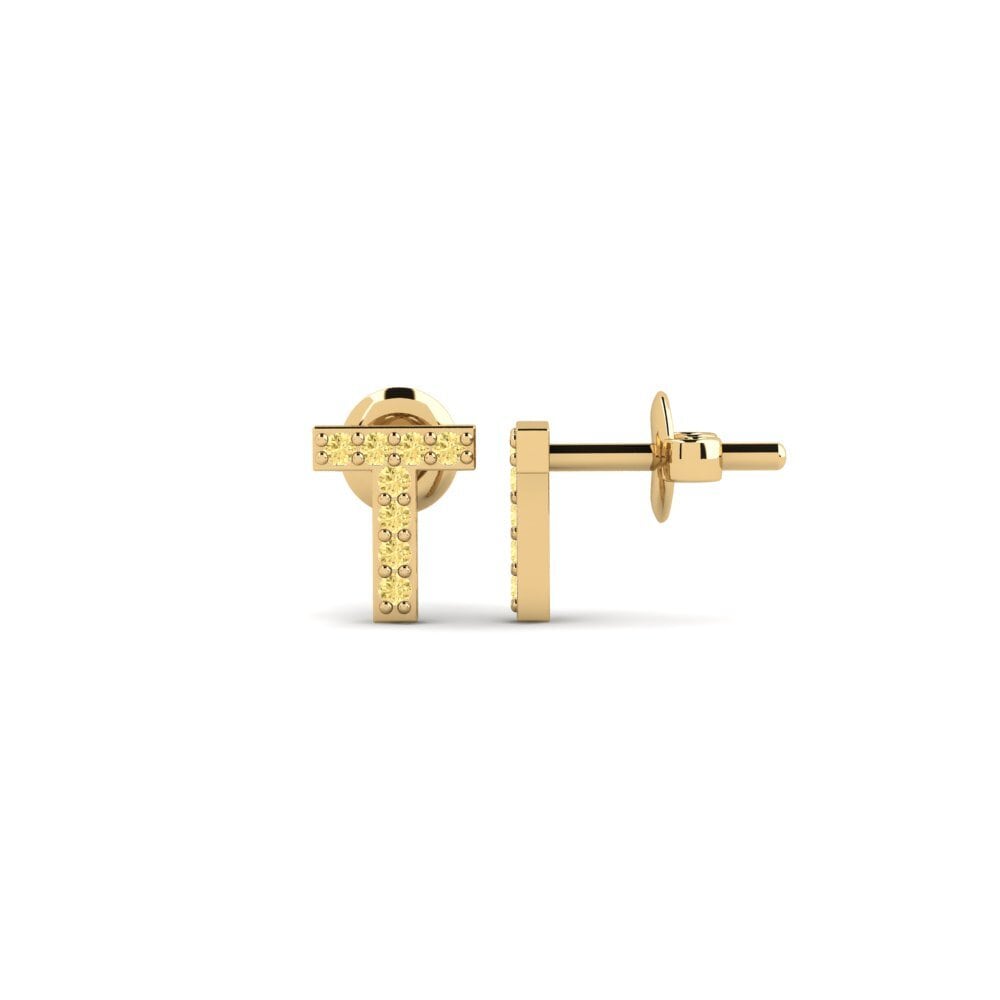 Yellow Diamond Women's Earring Vuori - T