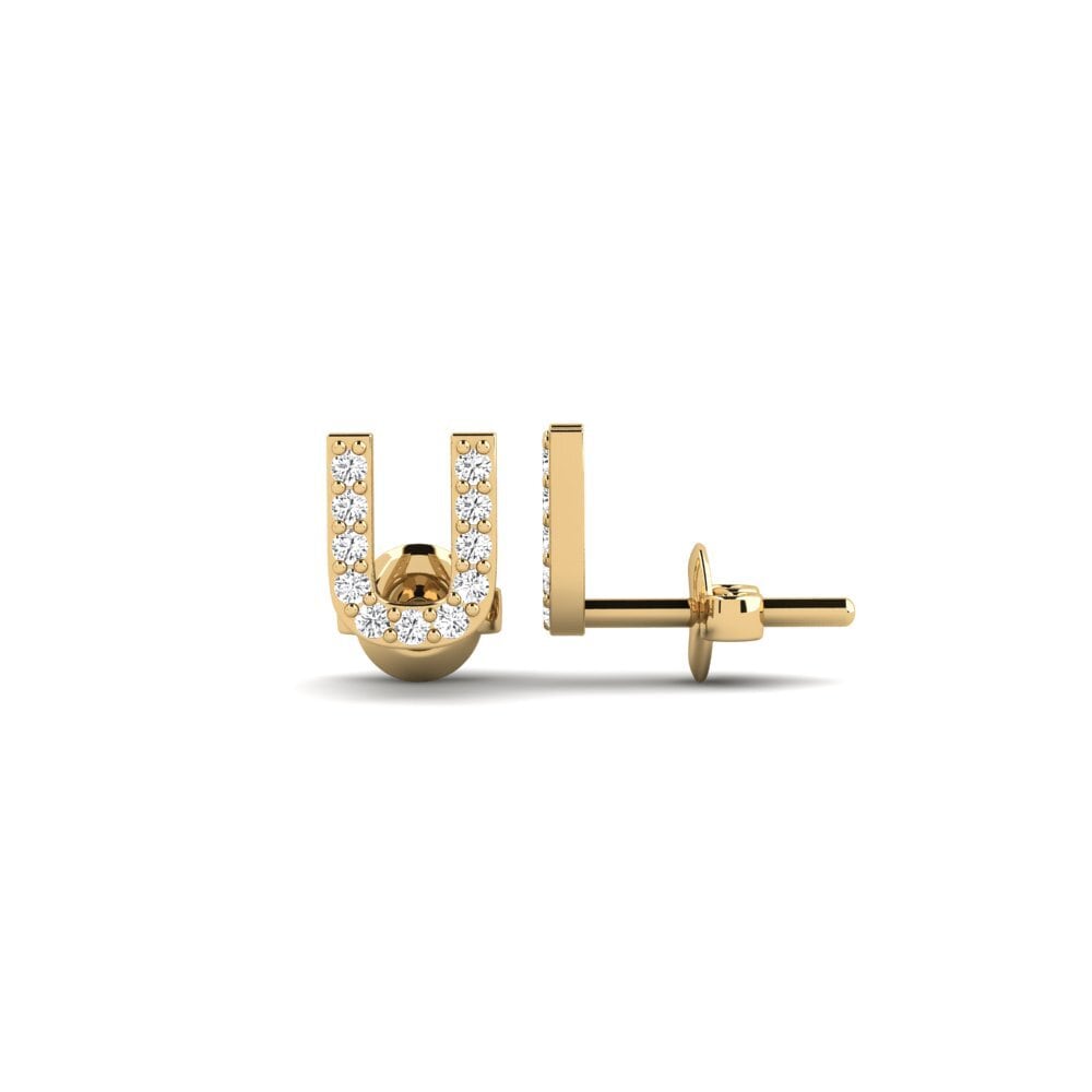 White sapphire Women's Earring Vuori - U