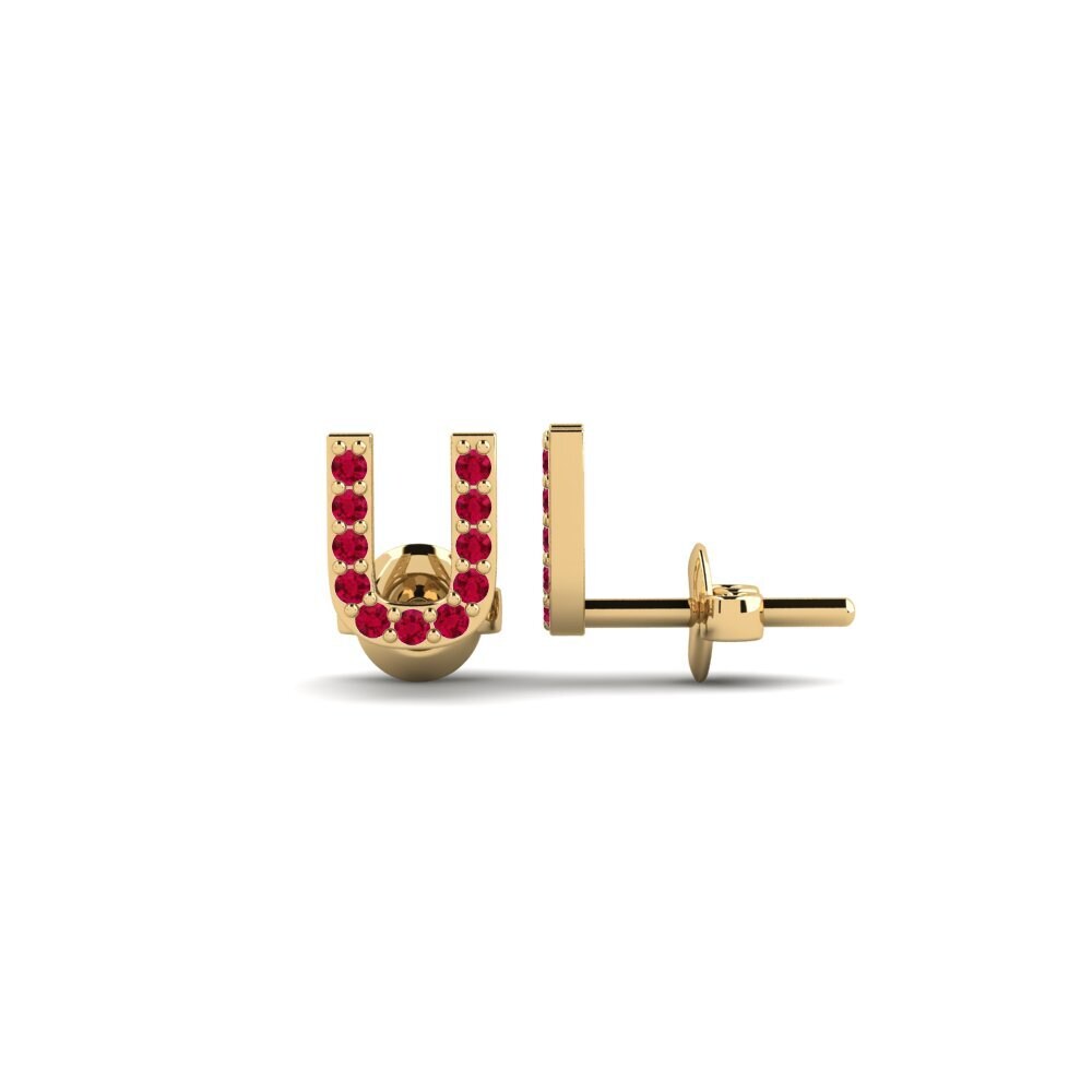 Ruby Women's Earring Vuori - U