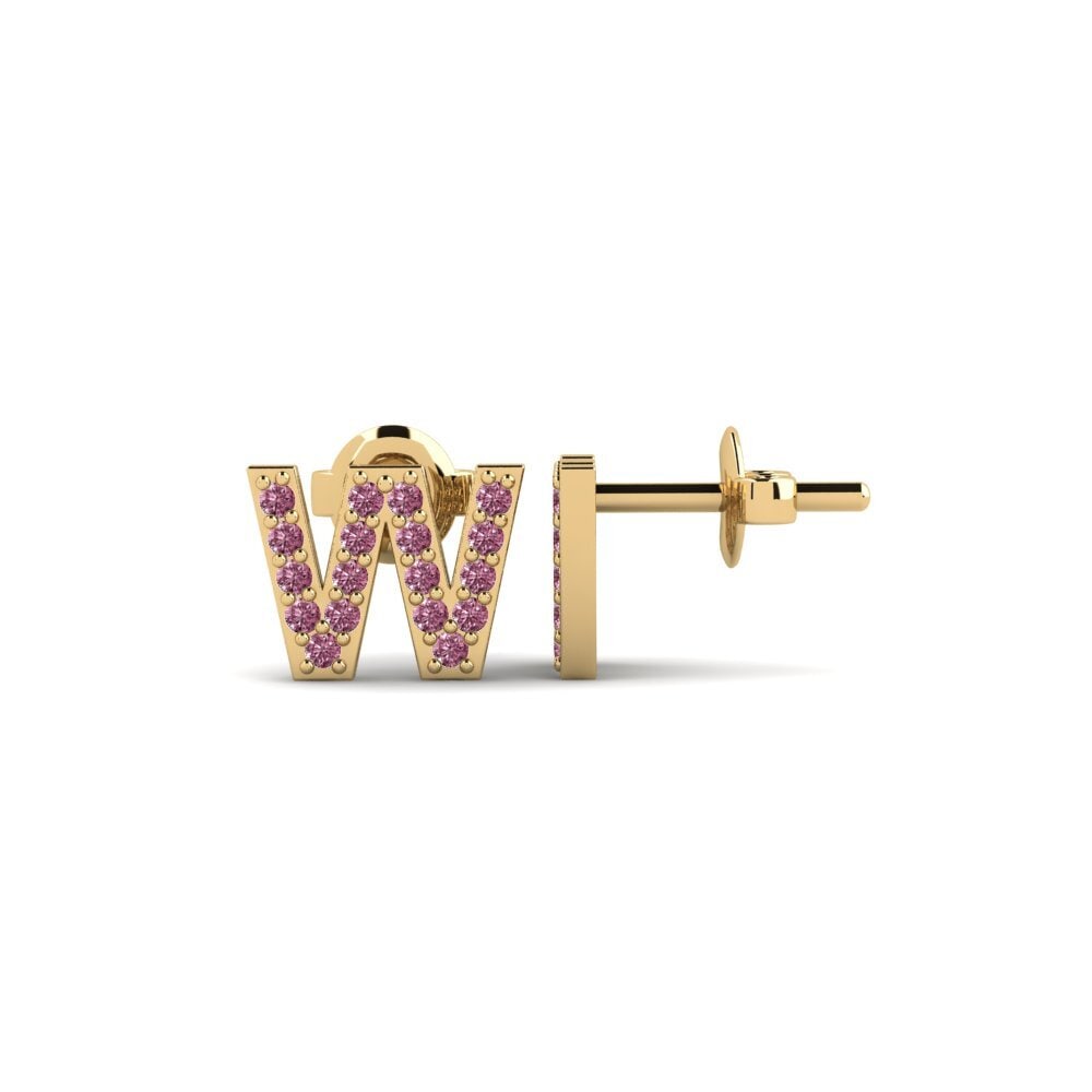 Rhodolite Garnet Women's Earring Vuori - W