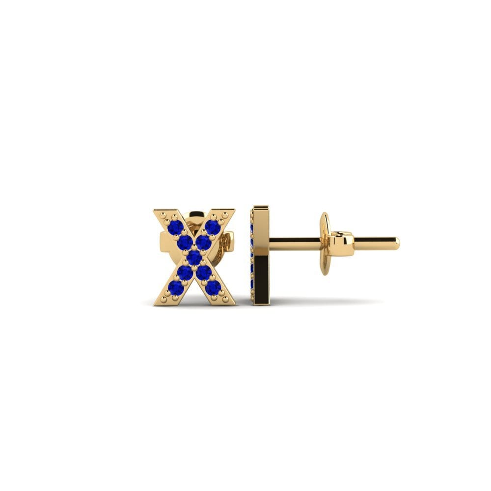 Sapphire Women's Earring Vuori - X
