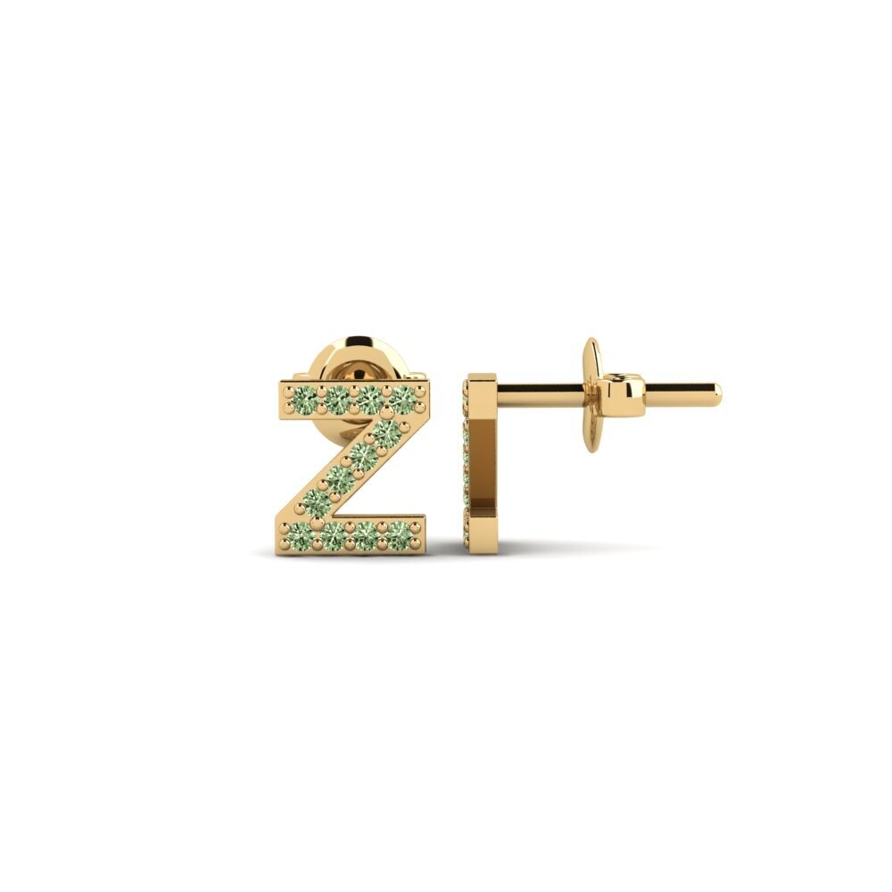 Green Diamond Women's Earring Vuori - Z