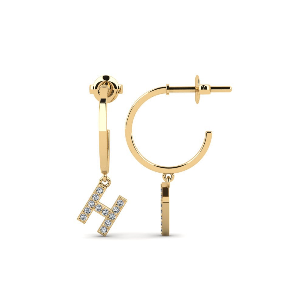 Zirconia Women's Earring Bundok - H