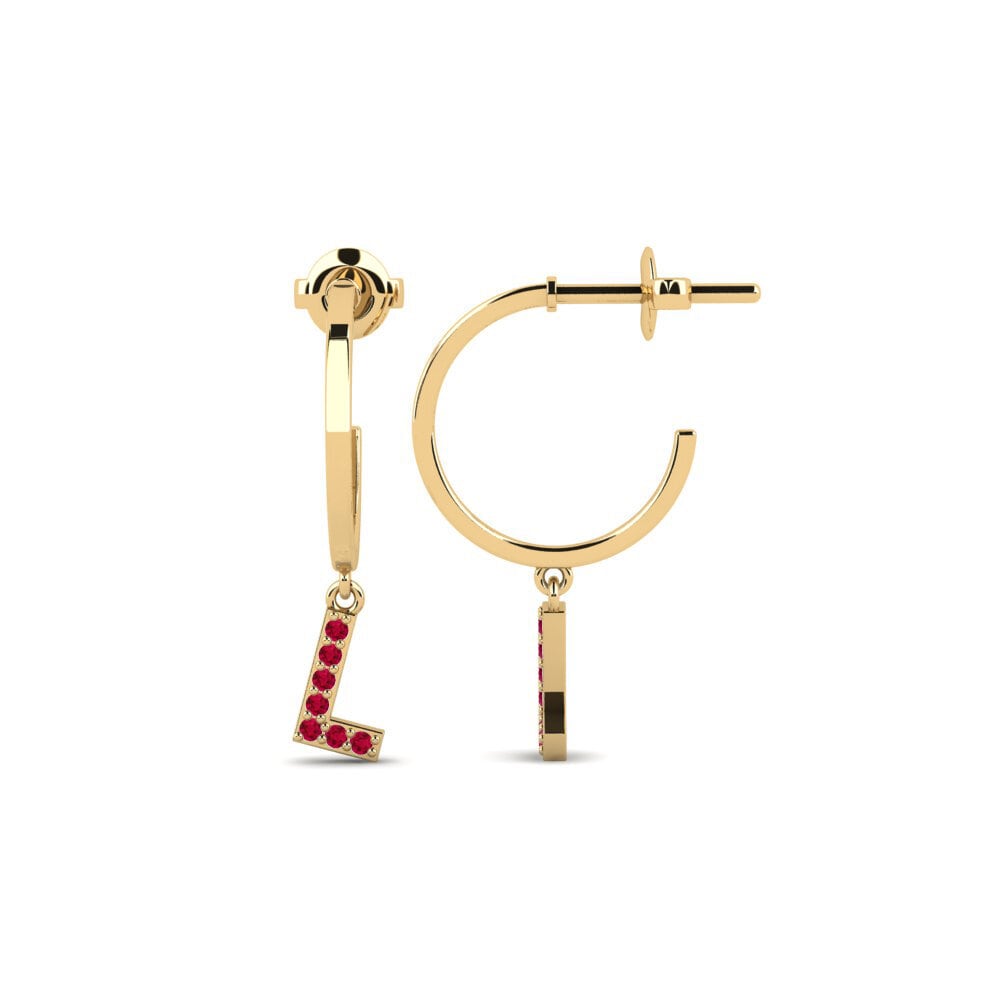 Ruby Women's Earring Bundok - L