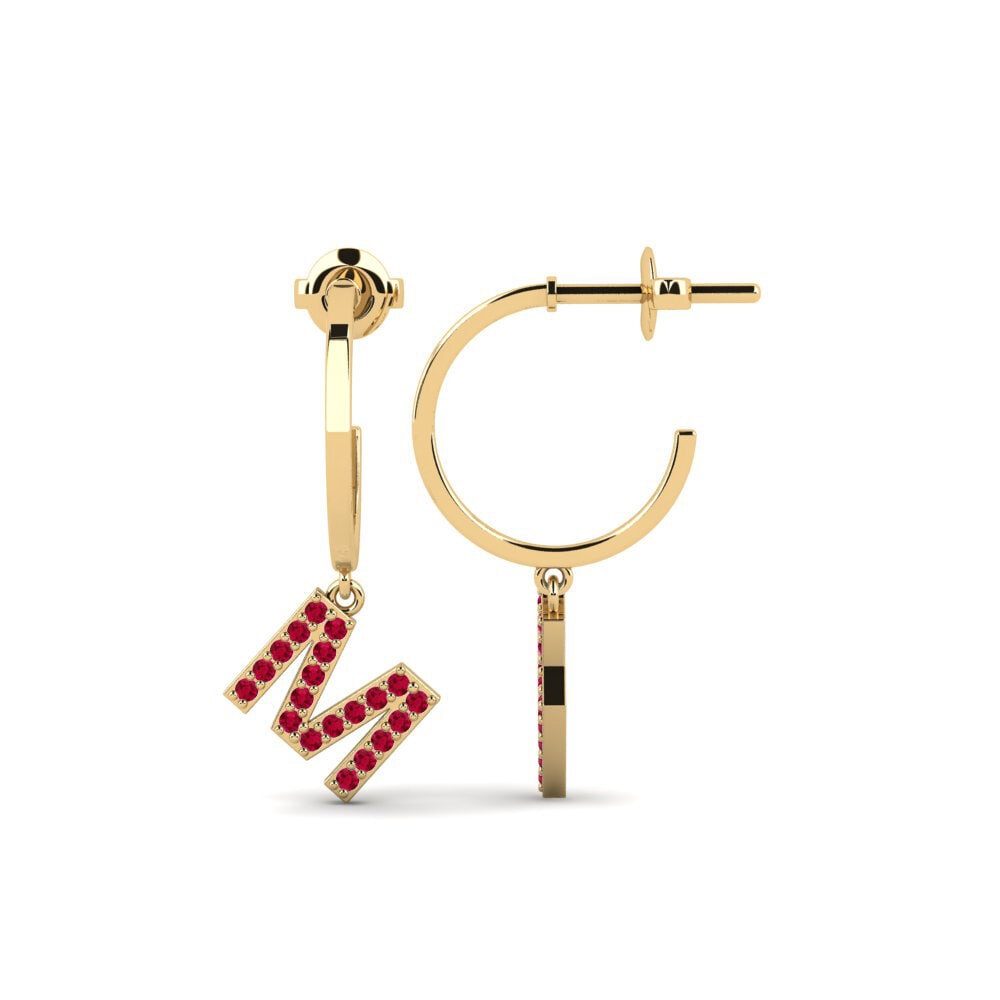 Ruby Women's Earring Bundok - M