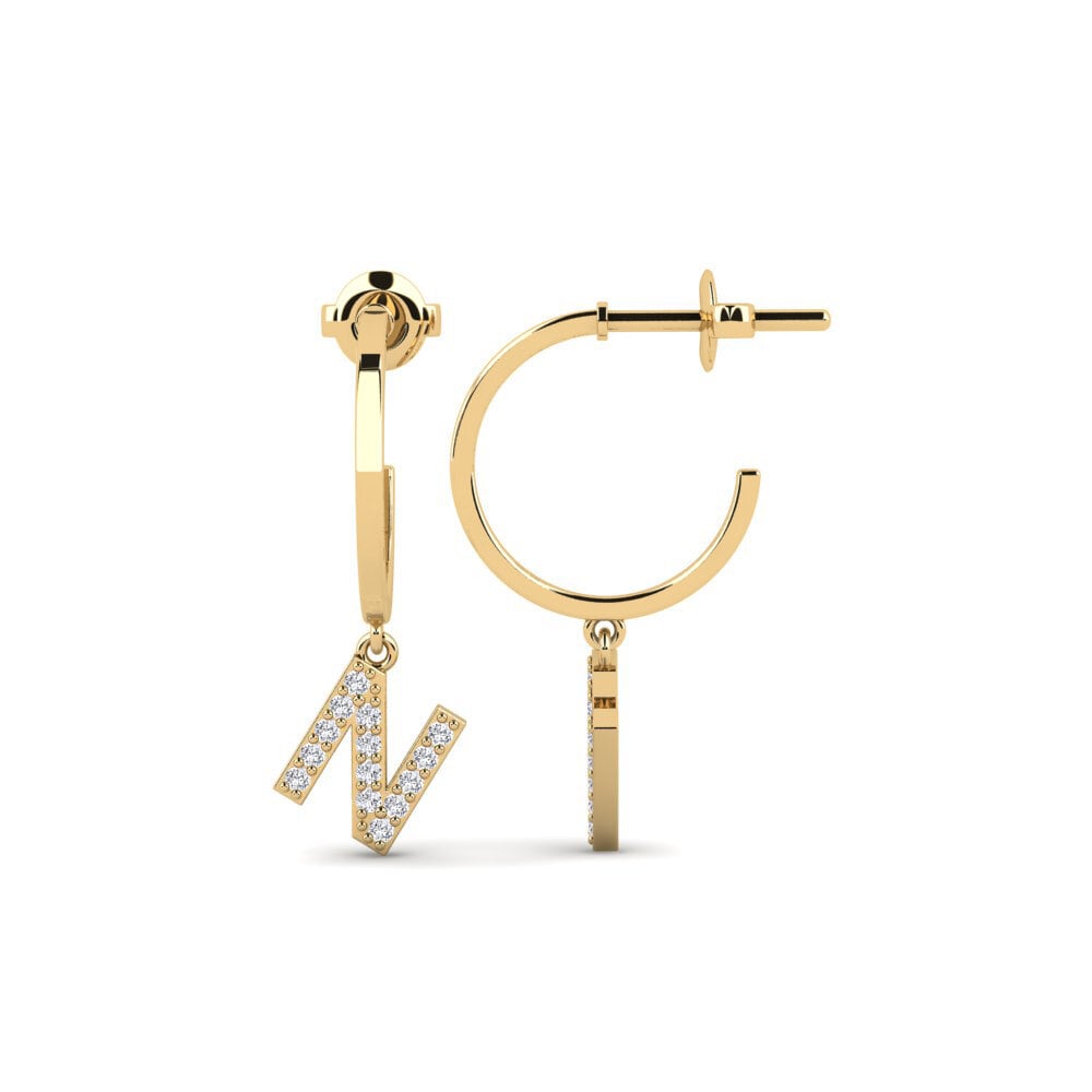 Diamond Women's Earring Bundok - N