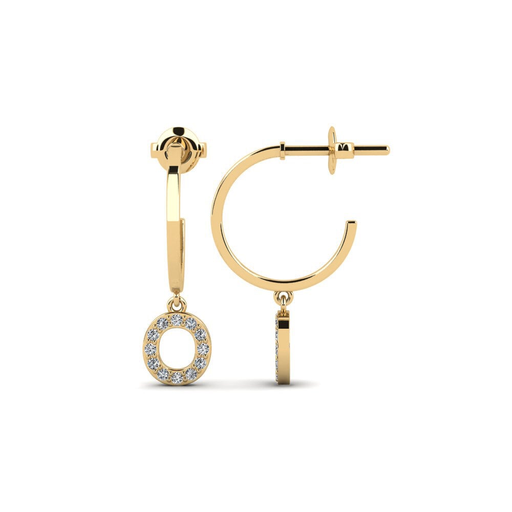 Zirconia Women's Earring Bundok - O