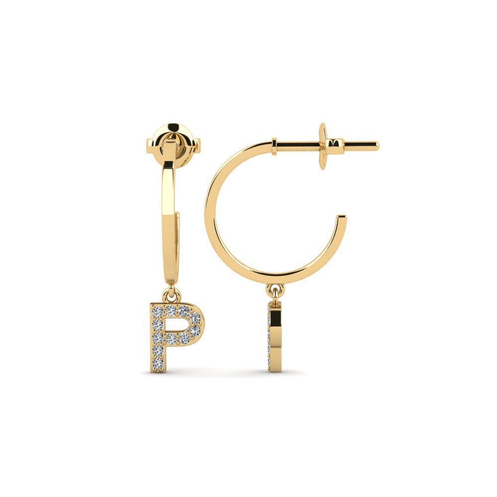 Zirconia Women's Earring Bundok - P