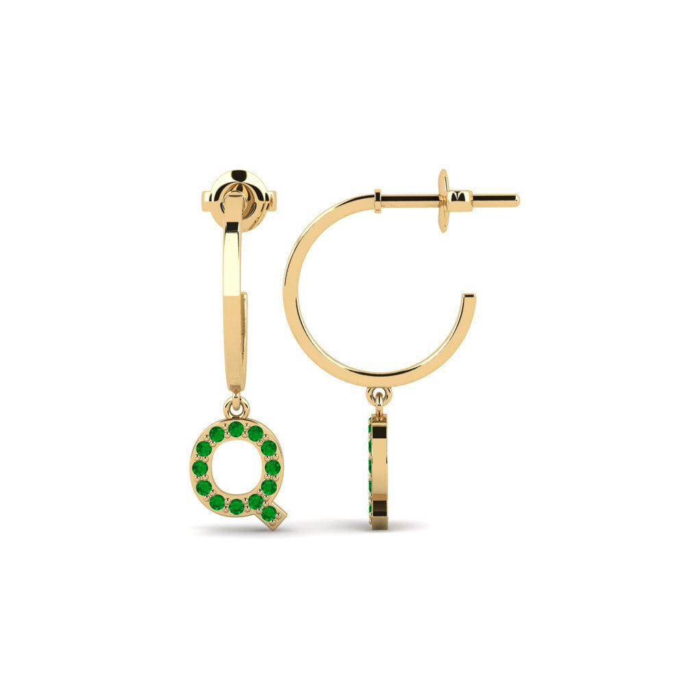 Emerald Women's Earring Bundok - Q