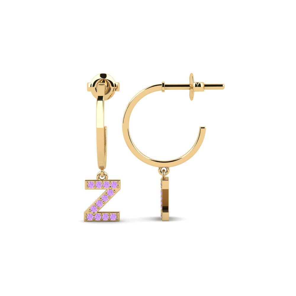Amethyst Women's Earring Bundok - Z