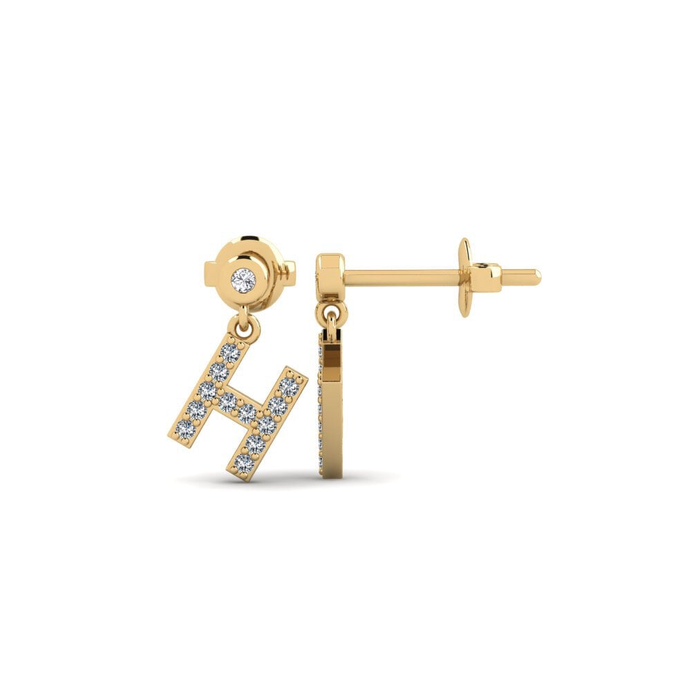 Zirconia Women's Earring Jasorat - H