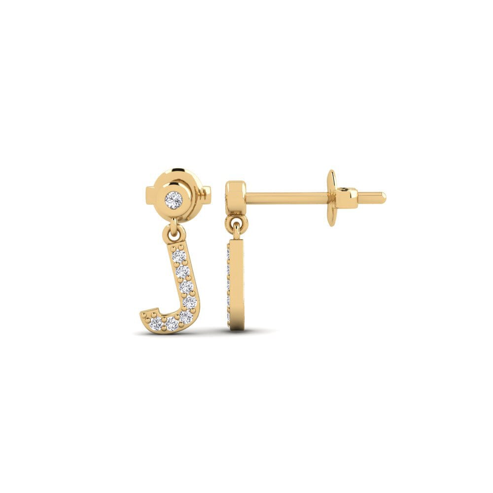Diamond Women's Earring Jasorat - J