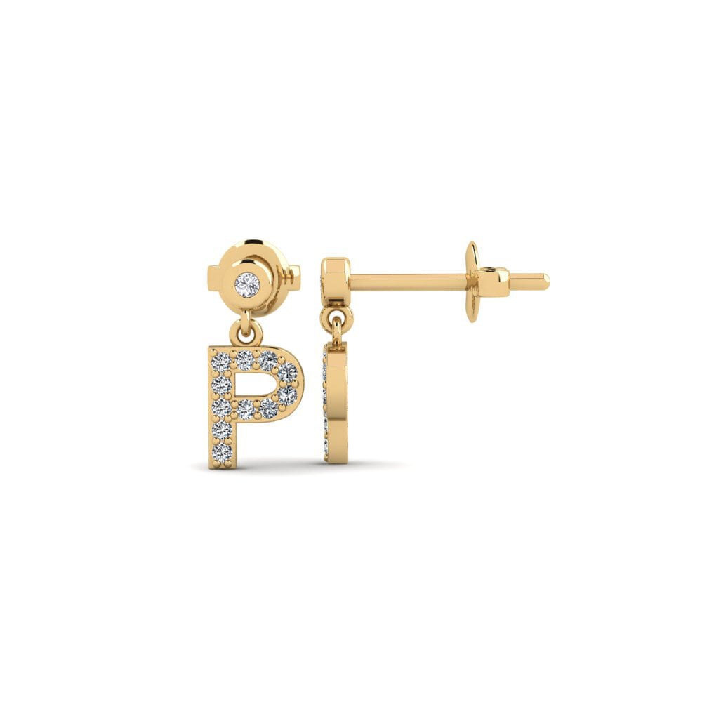Zirconia Women's Earring Jasorat - P