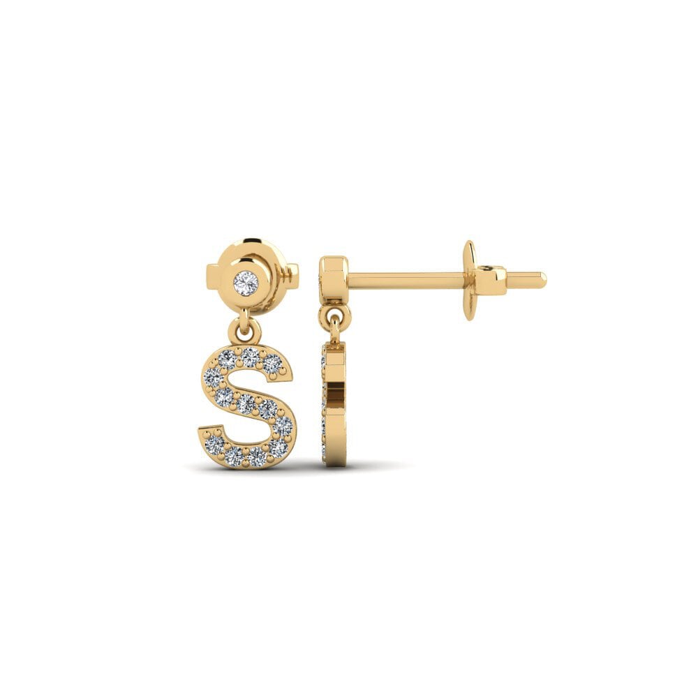 Zirconia Women's Earring Jasorat - S