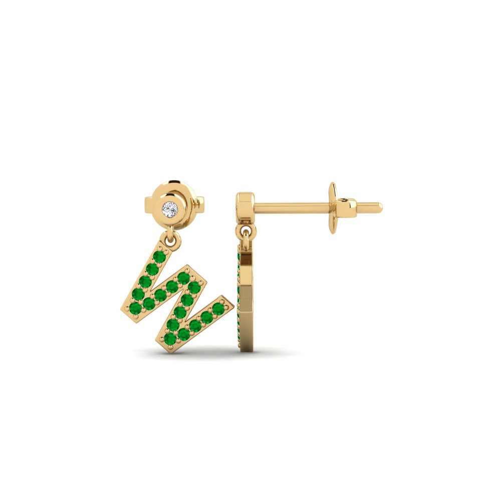 Emerald Women's Earring Jasorat - W