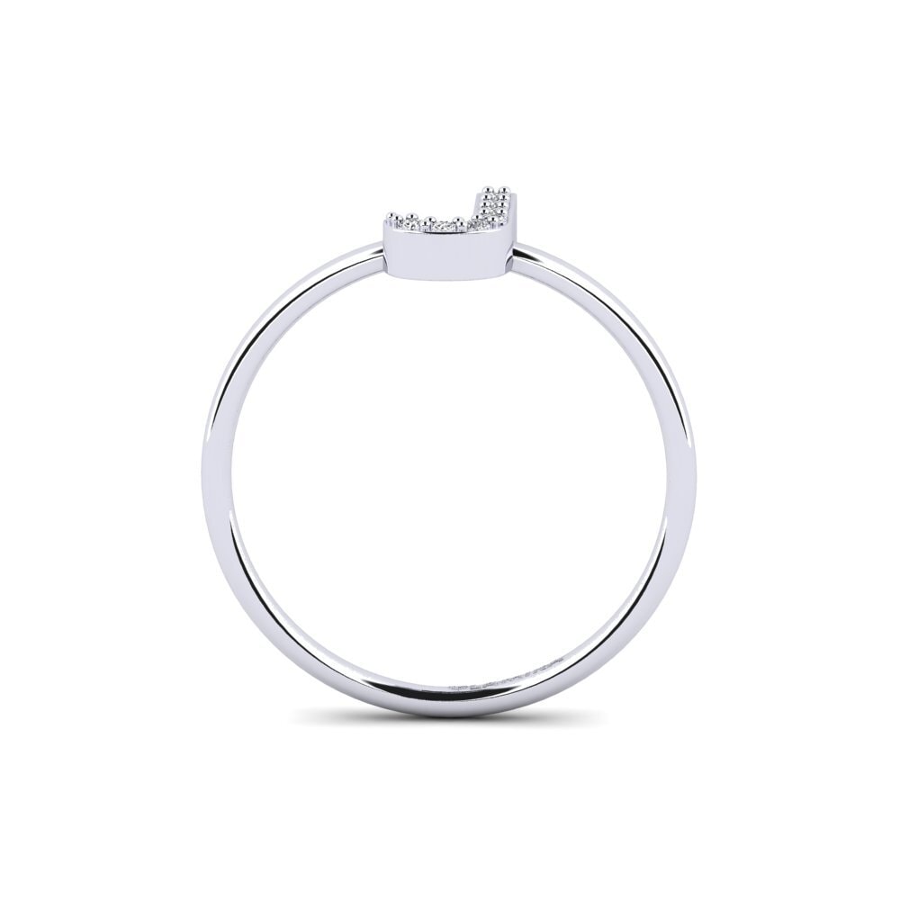 Palladium 950 Ring Kalns - J