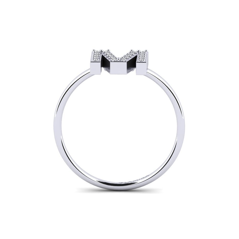 Palladium 950 Ring Kalns - M
