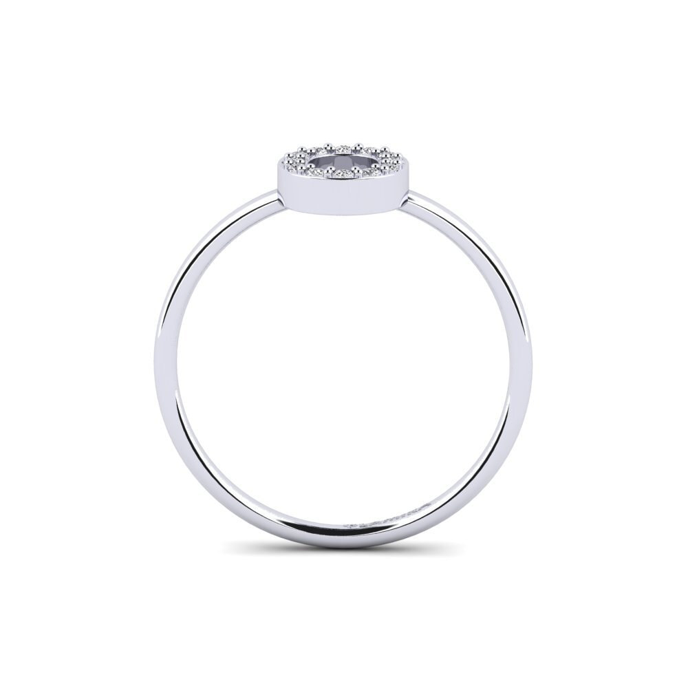 Palladium 950 Ring Kalns - O