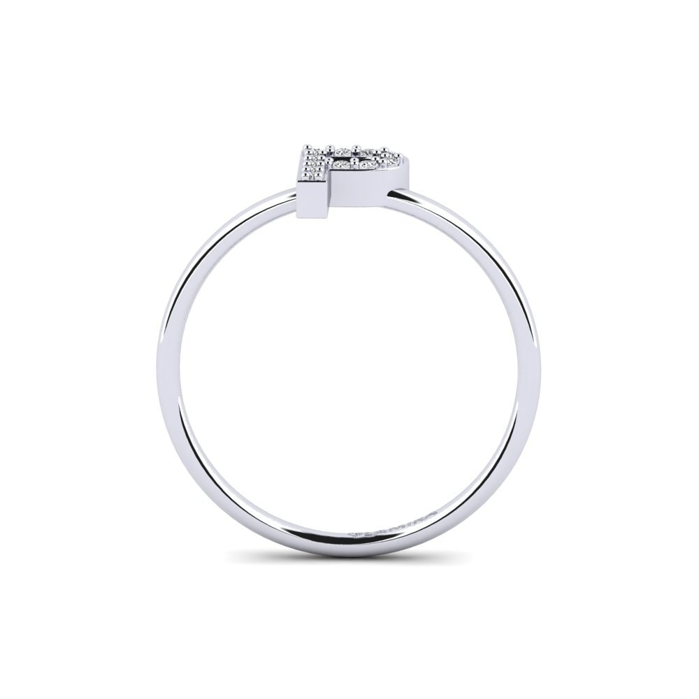 Palladium 950 Ring Kalns - P