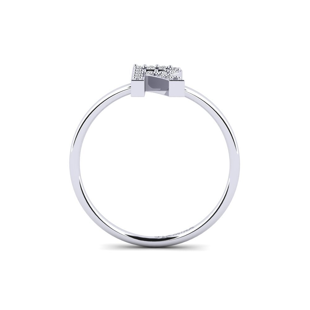 Palladium 950 Ring Kalns - R
