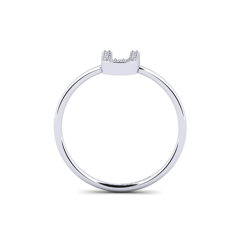 Palladium 950 Ring Kalns - U