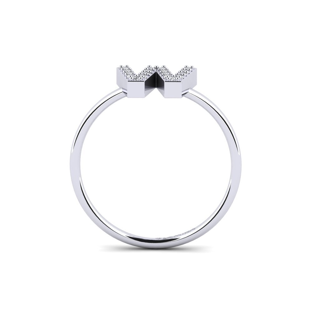 Palladium 950 Ring Kalns - W
