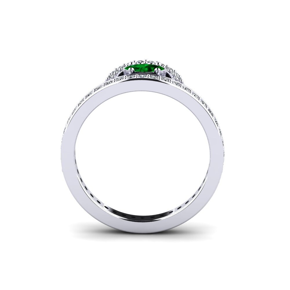 Zircônia Verde Anel Tressie