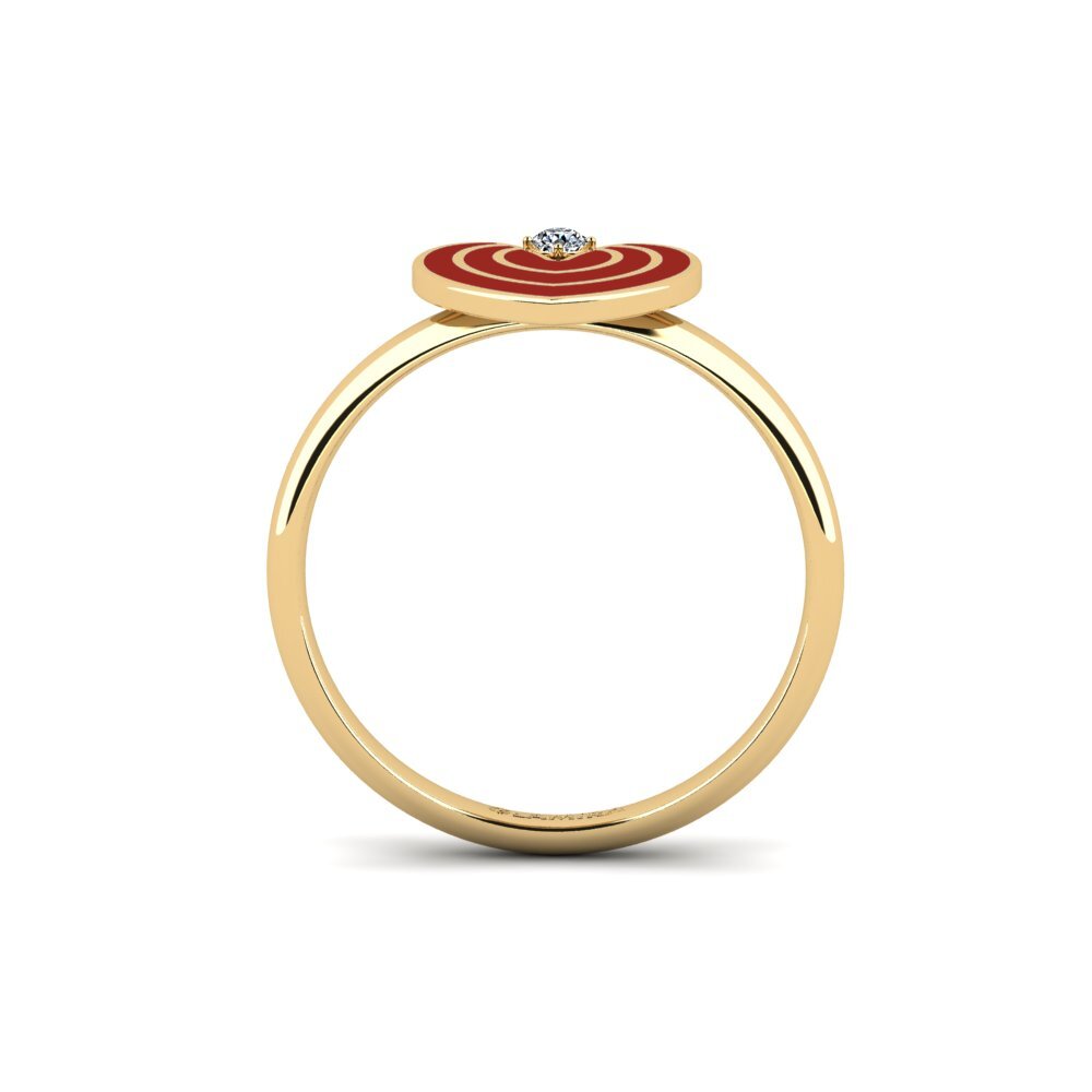 Gelbgold 585 Ring Veras