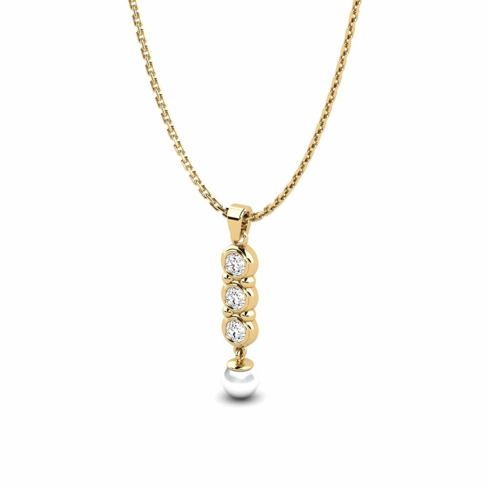 Moissanite Pendentif pour femme Skycap