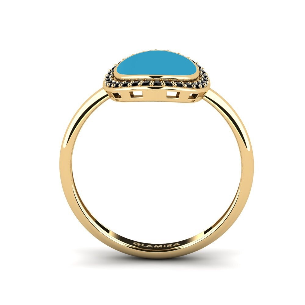 Black Diamond Ring Waldglas