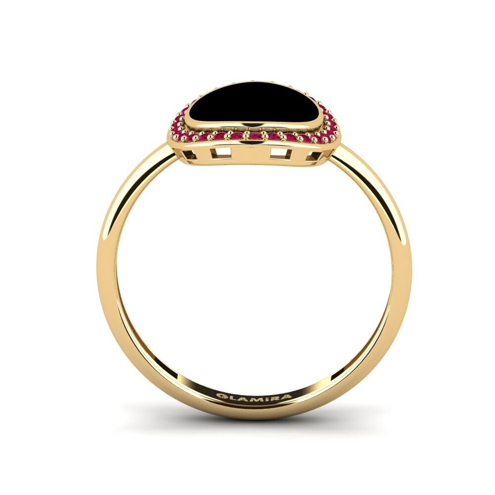 Ruby Ring Waldglas