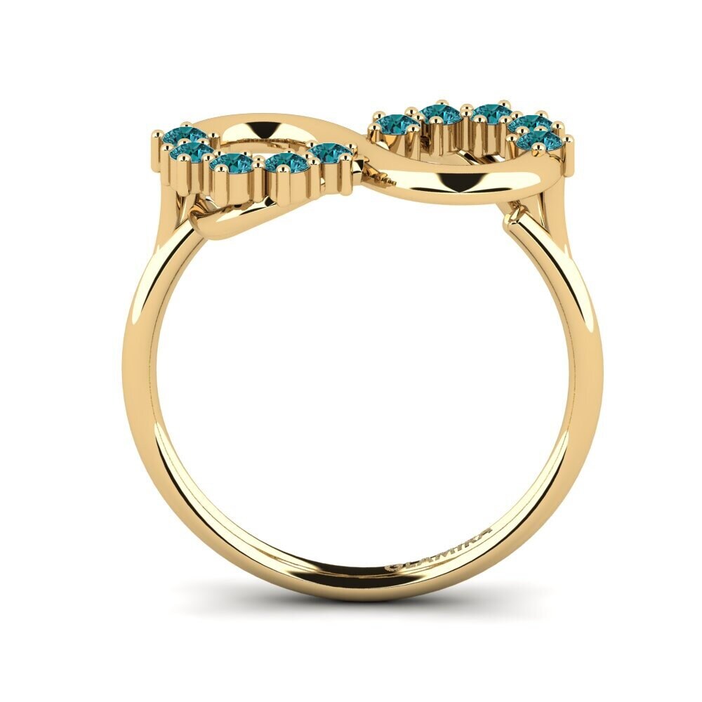 Blauer Diamant Ring Willies