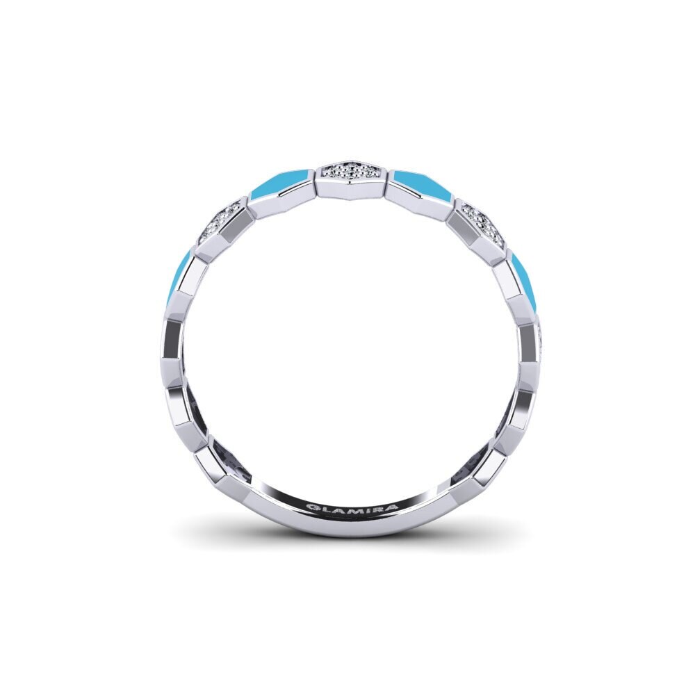14ct White Gold Ring Xanthus