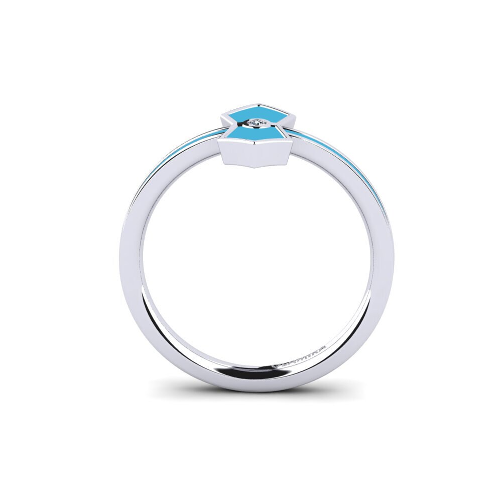 Weiß-Silber Ring Xentosan