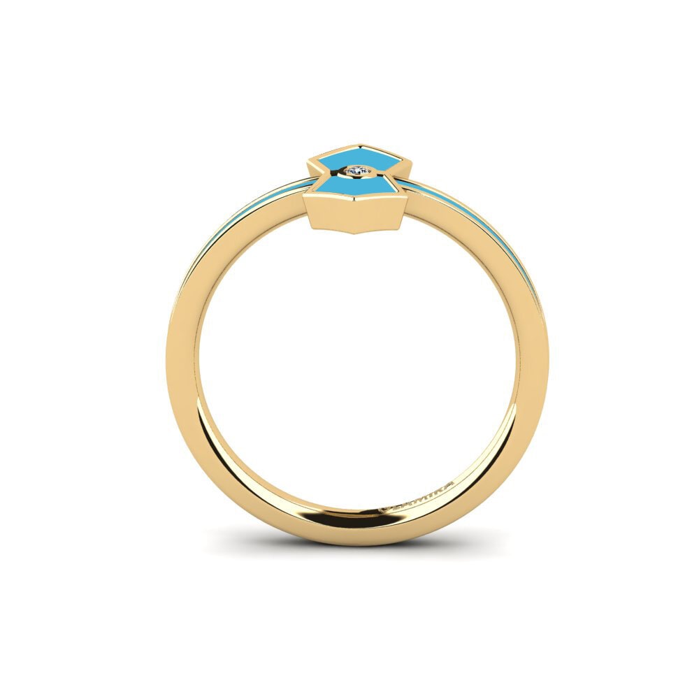 Or Jaune 9k Bague Xentosan