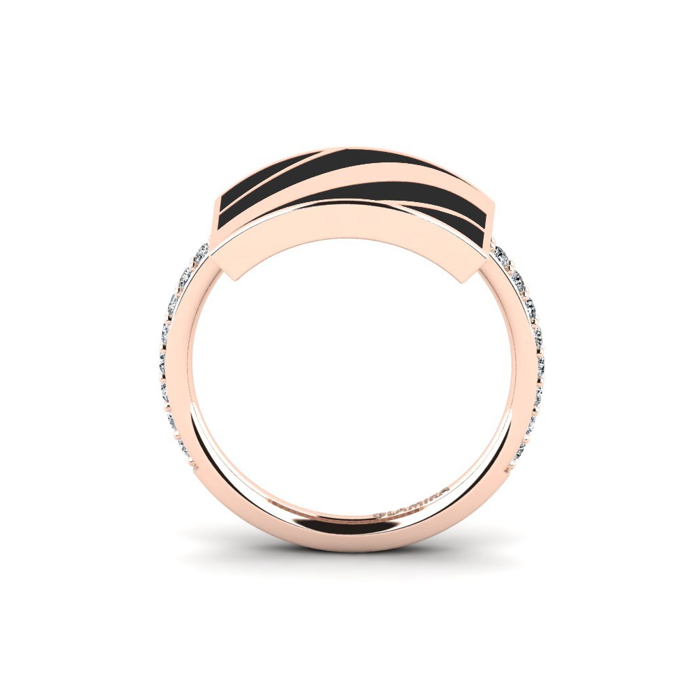 14ct Rose Gold Ring Xertoma