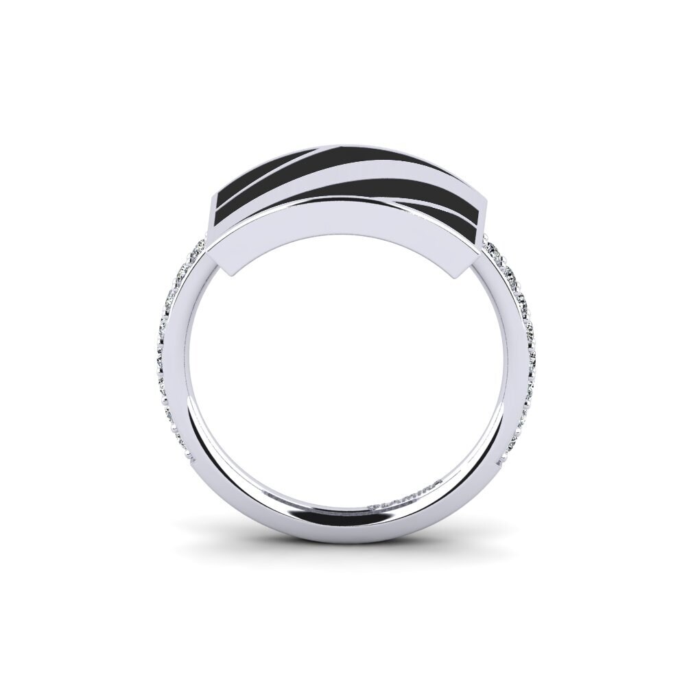 Or Blanc 14k Bague Xertoma
