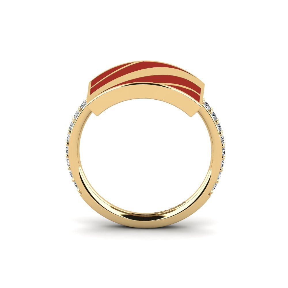 Gelbgold 585 Ring Xertoma