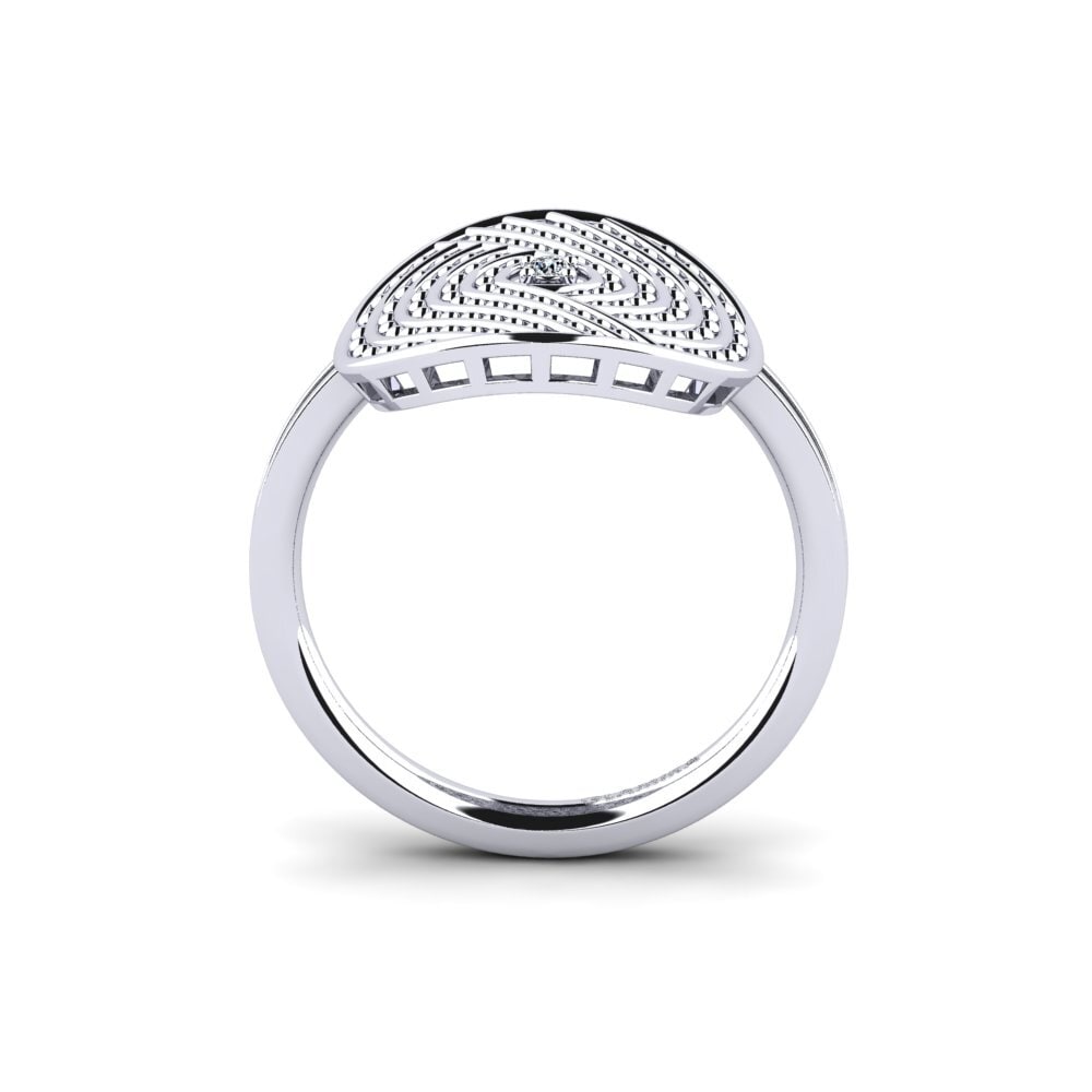 Or Blanc 14k Bague Xertopla