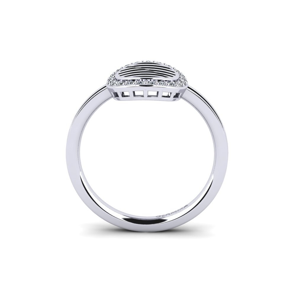 Or Blanc 14k Bague Yandijak