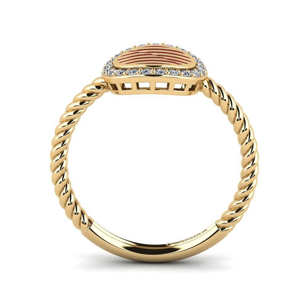 Gelbgold 585 Ring Yandijal