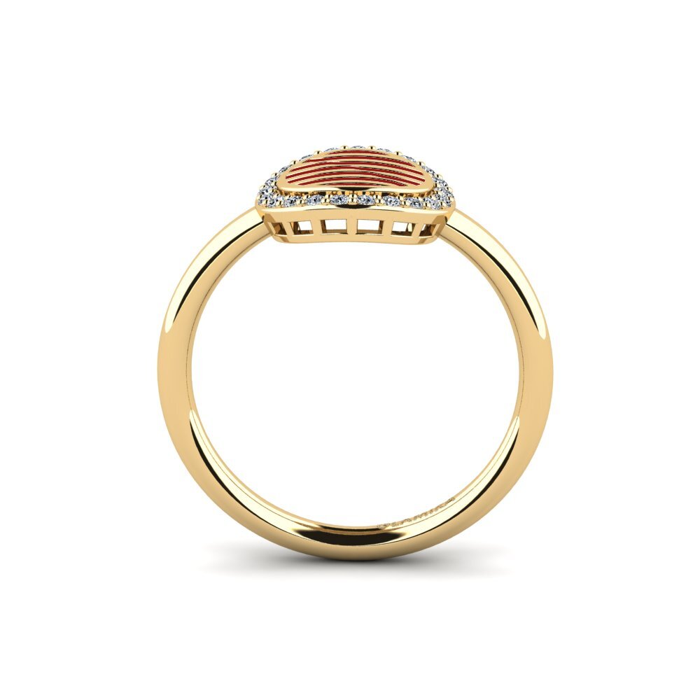 Gelbgold 585 Ring Yandinaj