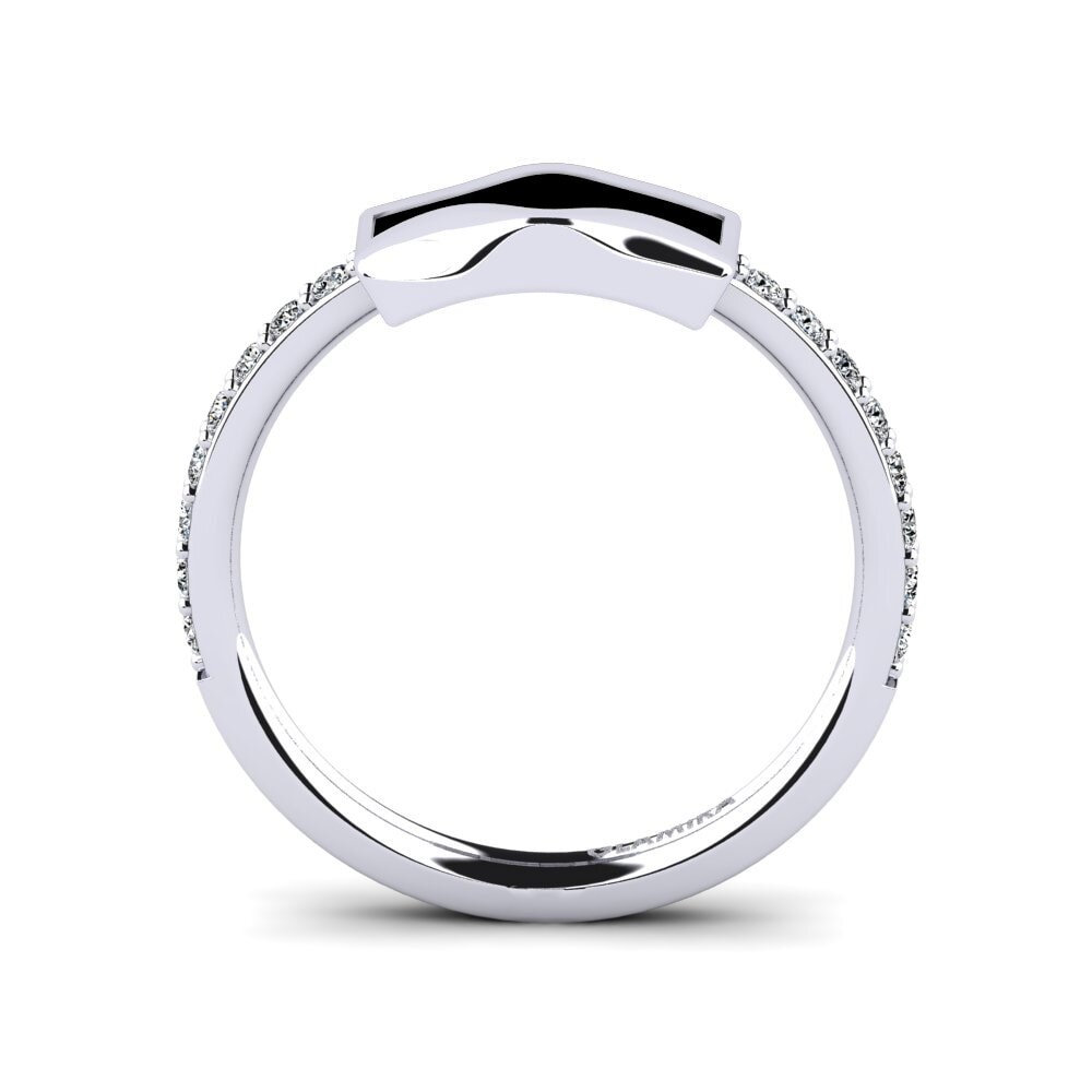 Or Blanc 14k Bague Yandinan