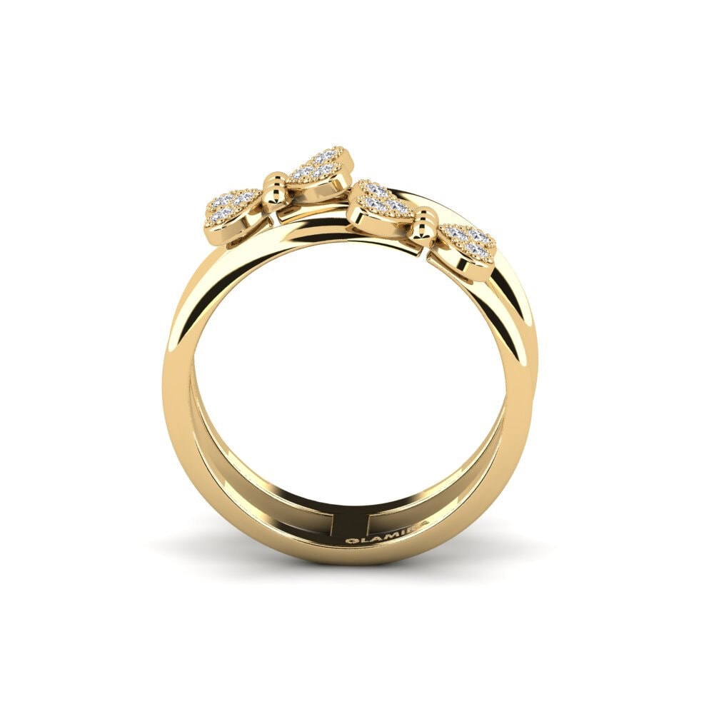 Labor-gezüchteter Diamant Ring Yelimnas