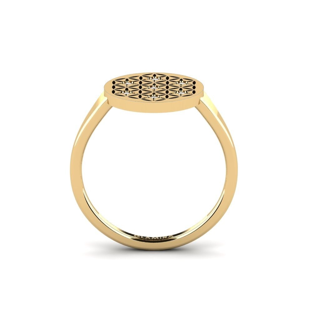 diamante-safira Anel Glenrothes
