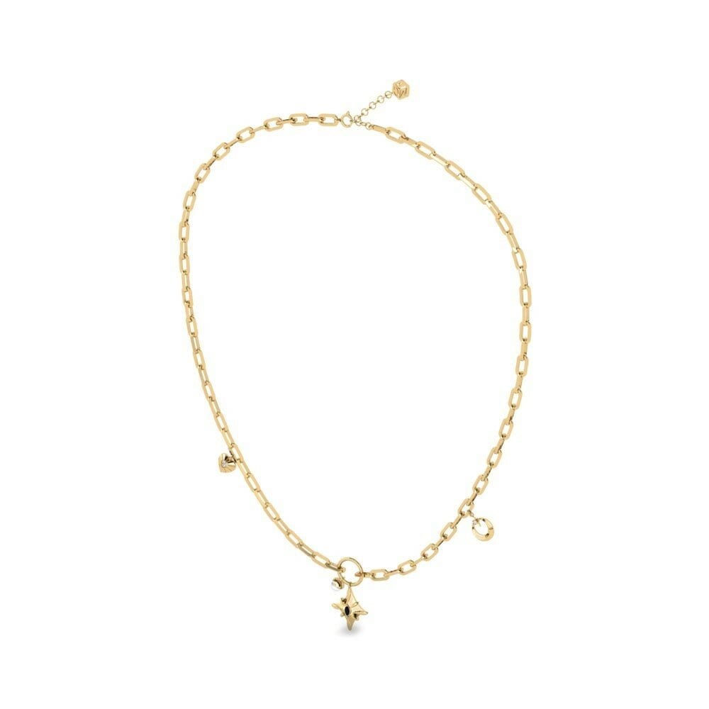 Onyx Noir Collier trombones Heimaey