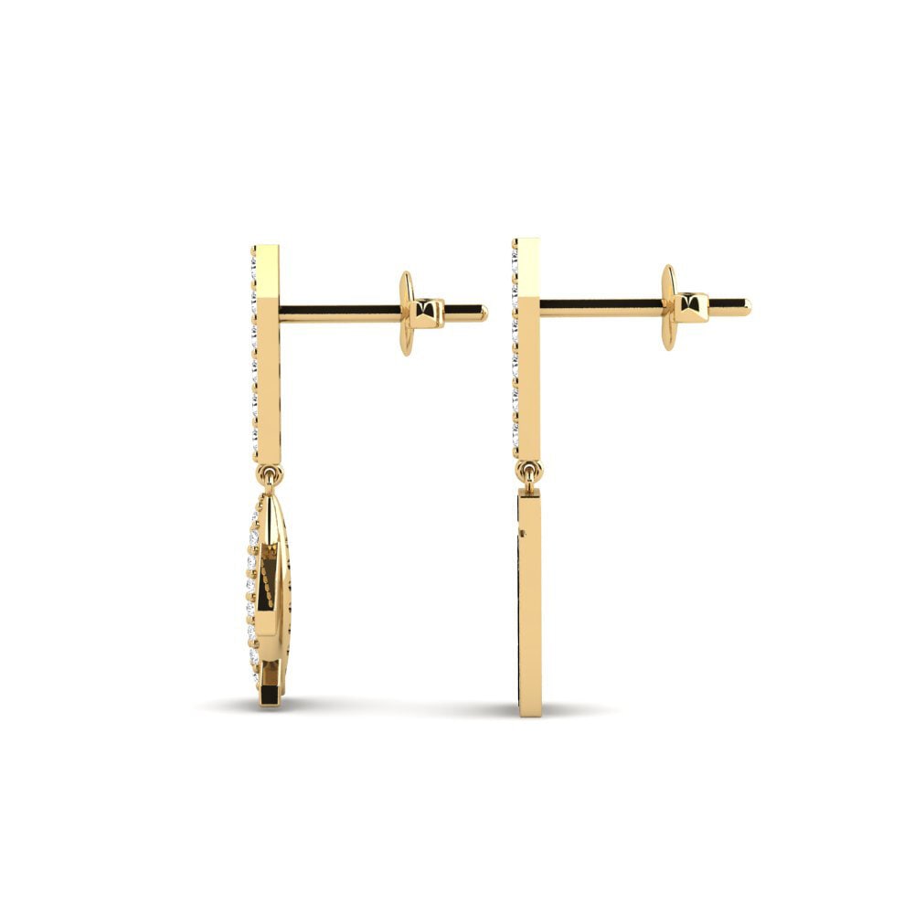 White sapphire Women's Earring Omukwano