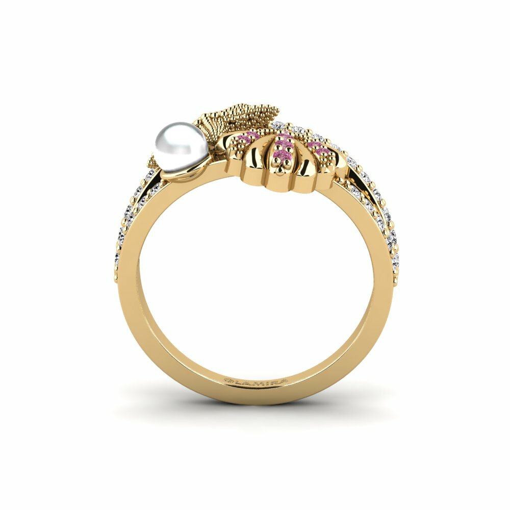 Rhodoliet Granaat Ringen Oroitzapena