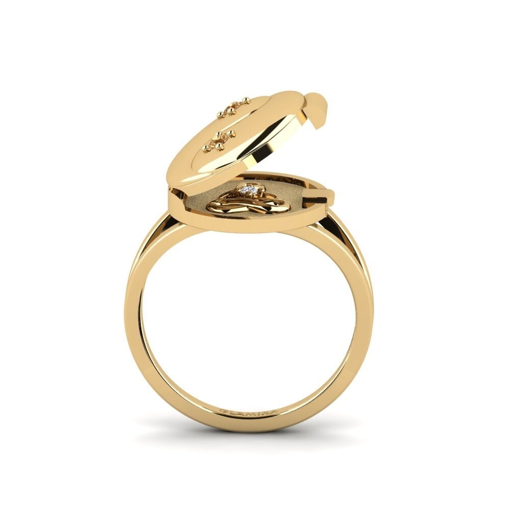 Brown Diamond Ring Porirua