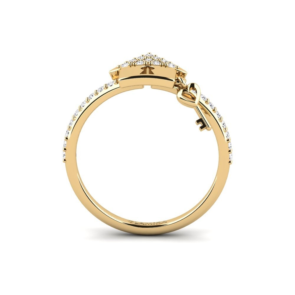 diamante-safira Anel Upplevelse